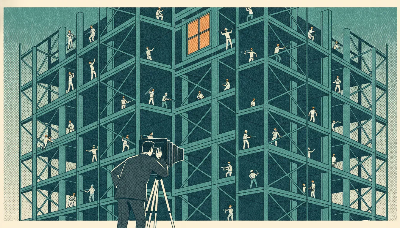 Featured image of post Nobody photographs the scaffolding